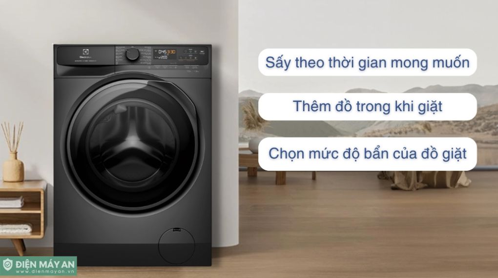 Máy giặt sấy Electrolux UltimateCare 500 Inverter giặt 10 kg - sấy 7 kg EWW1023P5SC